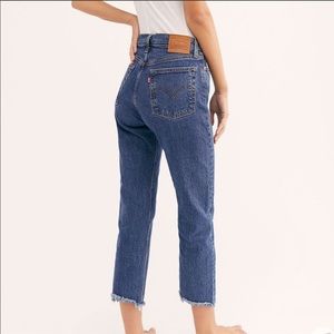 Levi’s Wedgie Straight Jeans Below The Belt
